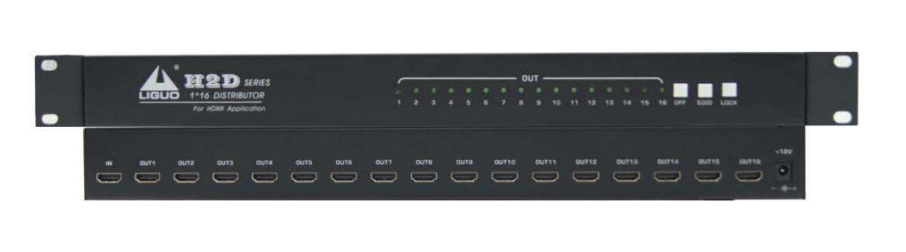 H2D-1*16 4K60 HDMI Distributor