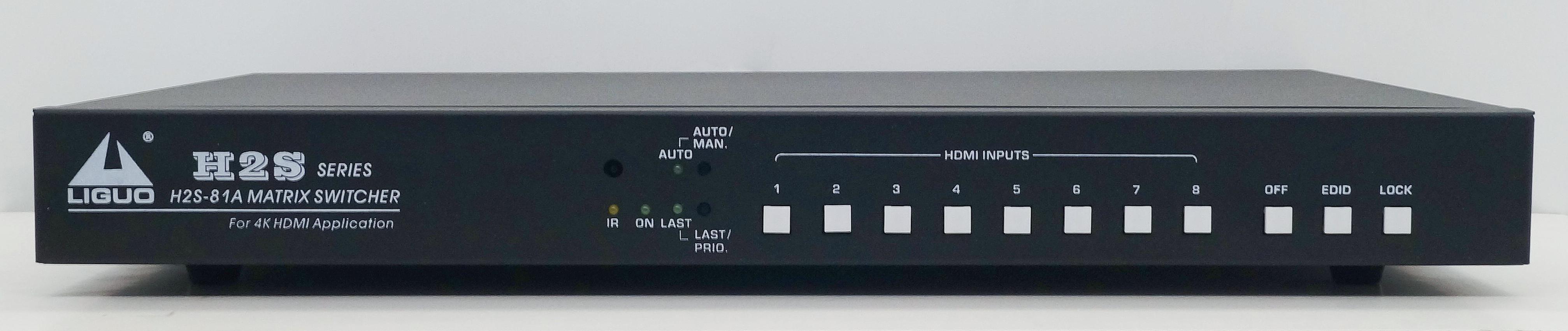 H2S-81A 4K60 HDMI Switcher