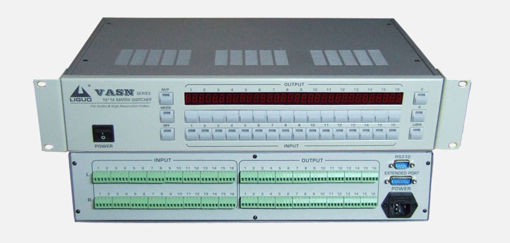 VASN-16*16DBA (音(yīn)頻矩陣切換器(qì))